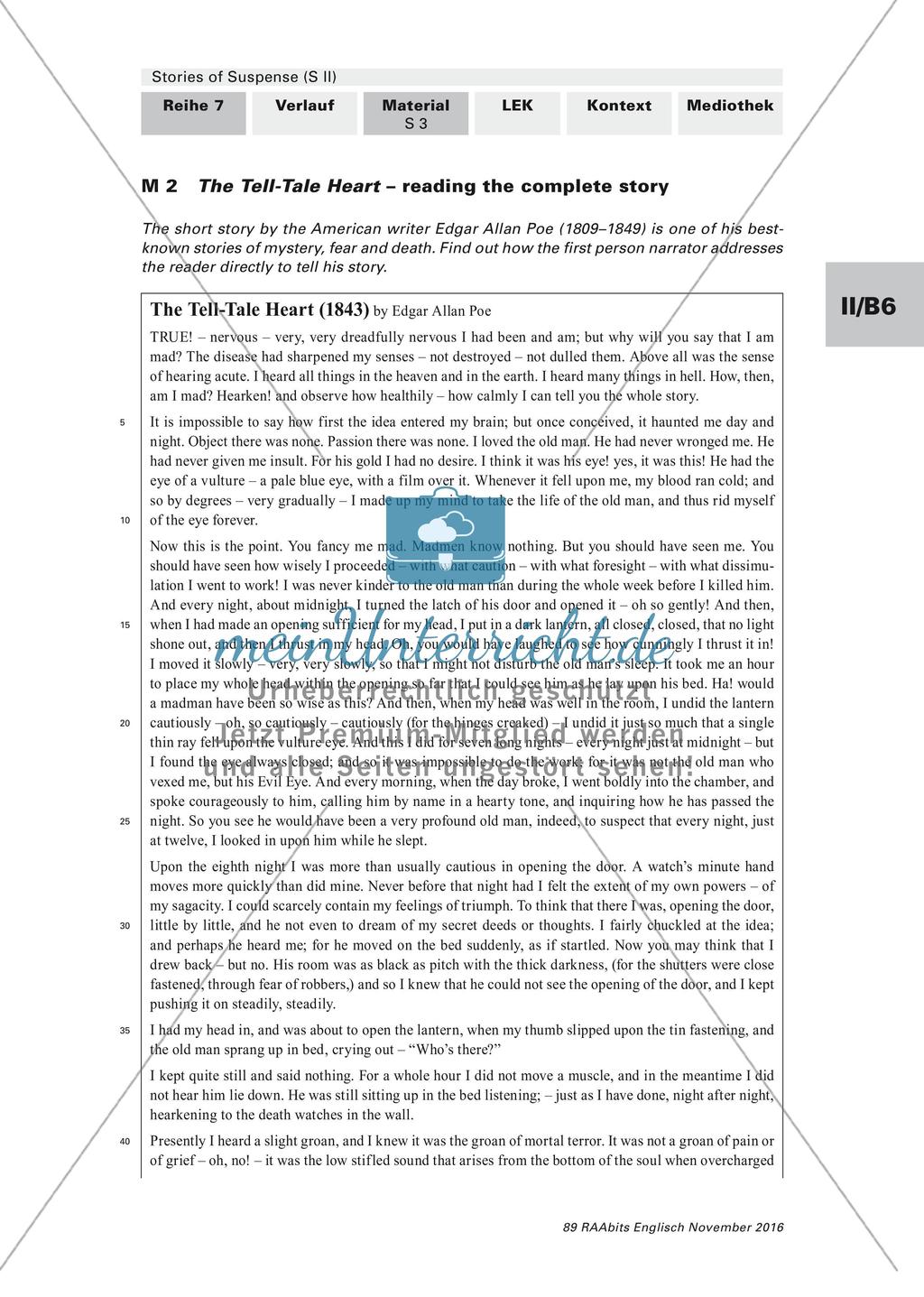 Crime fiction - The Tell-Tale heart Preview 2