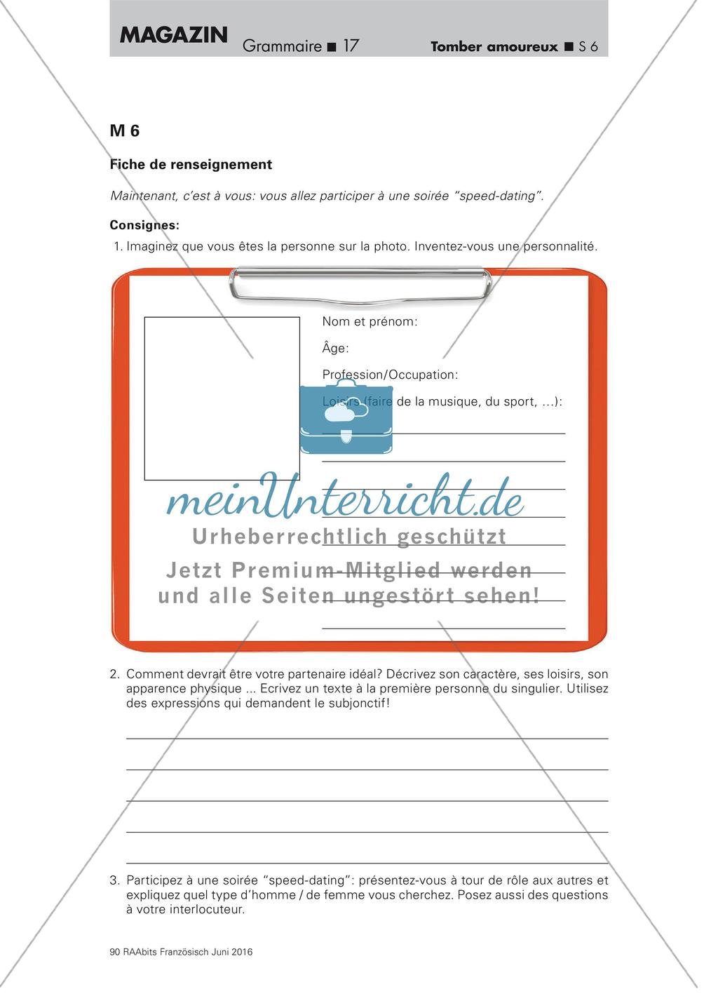 Tomber amoureux sur Internet - Le Subjonctif présent Preview 6