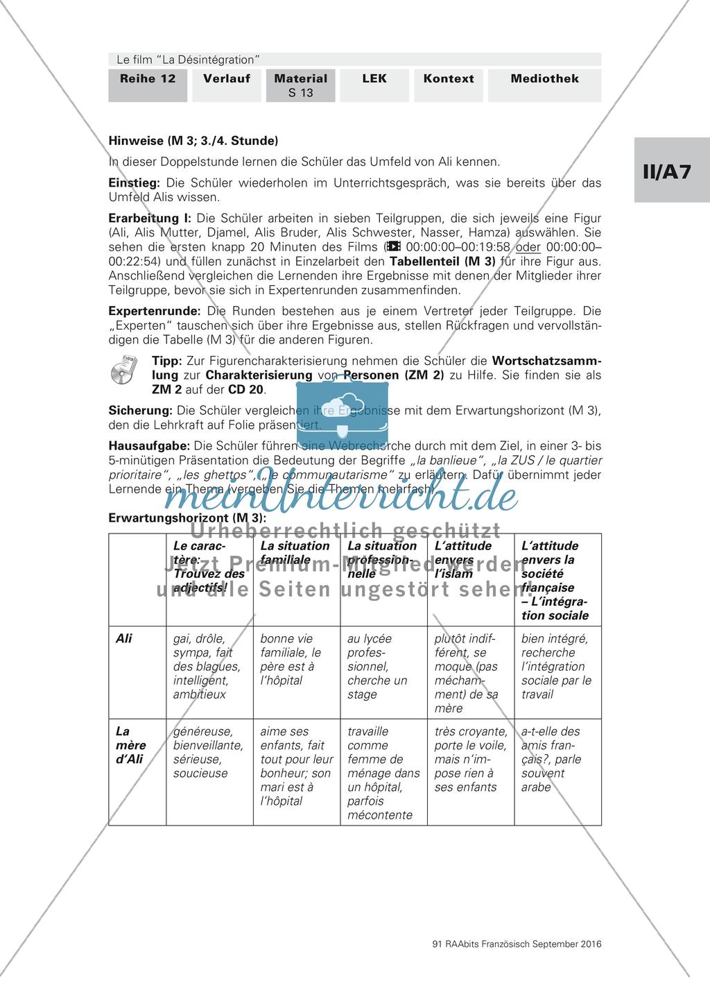La désintegration - Grille de personnages Preview 3