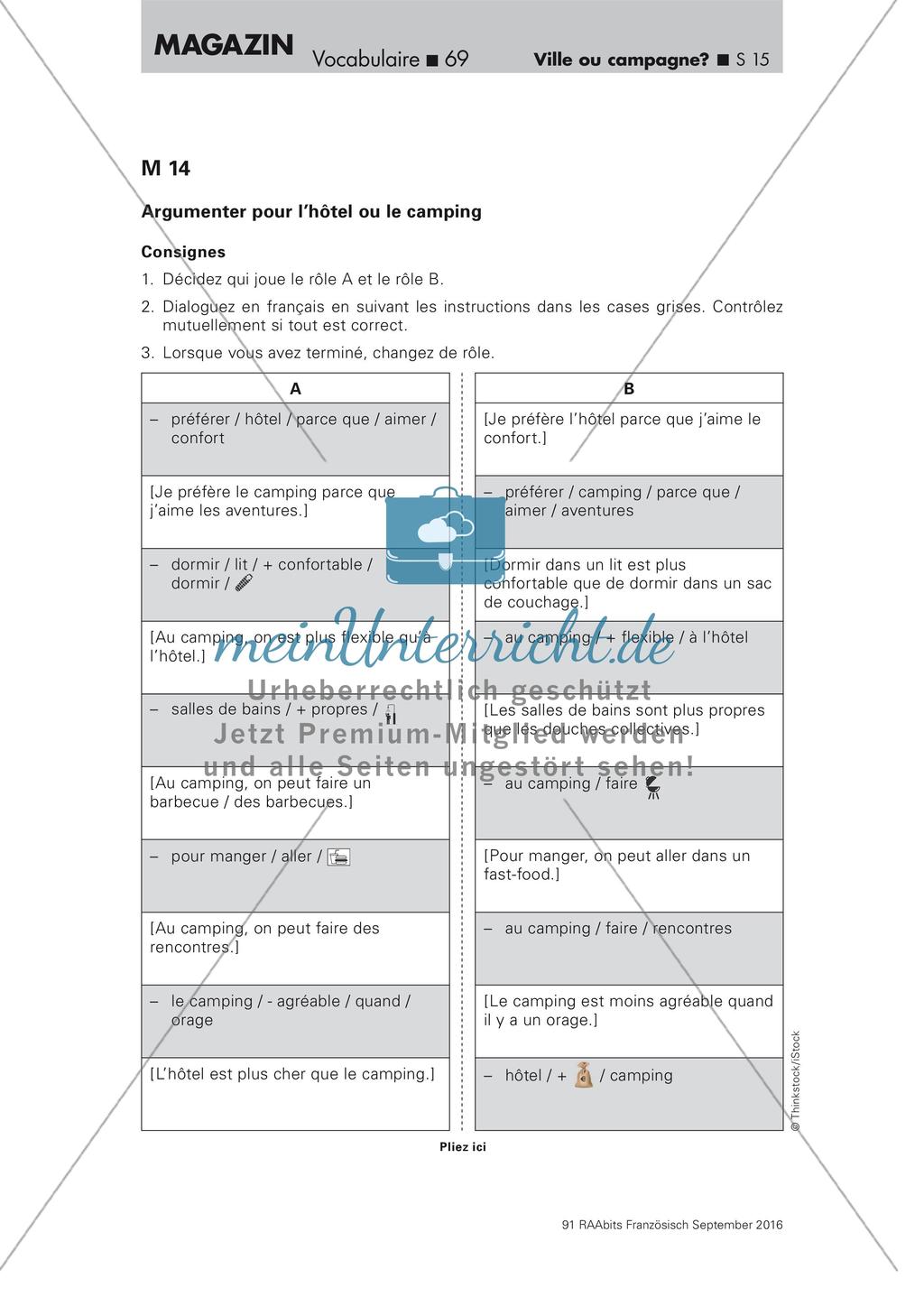 Vorbereitung auf Sprachprüfungen: Urlaubspläne Preview 15