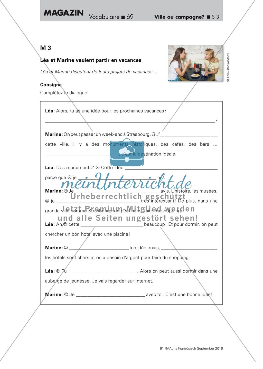 Vorbereitung auf Sprachprüfungen: Urlaubspläne Preview 3