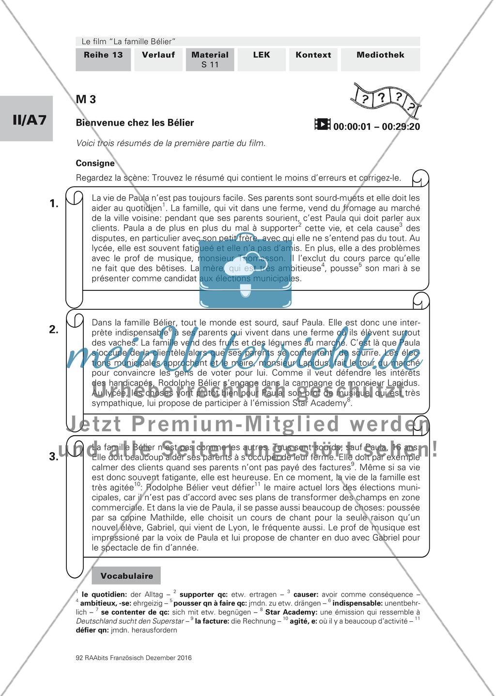 La famille Bélier - das Leben einer gehörlosen Familie erleben - M1-M13 Preview 18