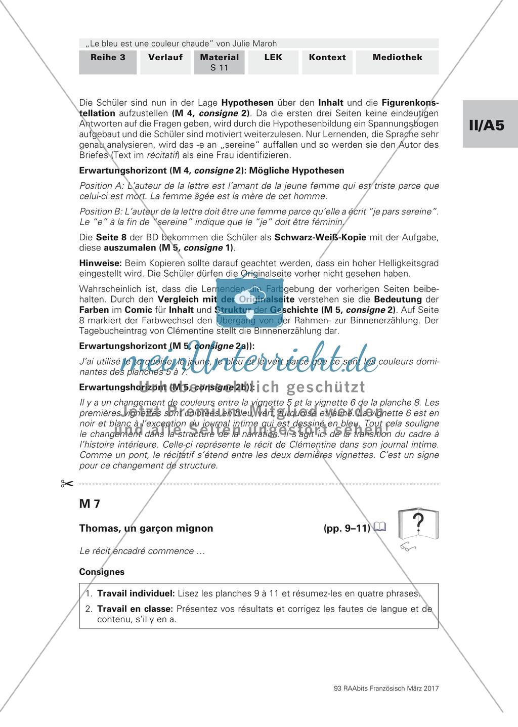 Le vert n'est pas le bleu: une lettre triste Preview 6