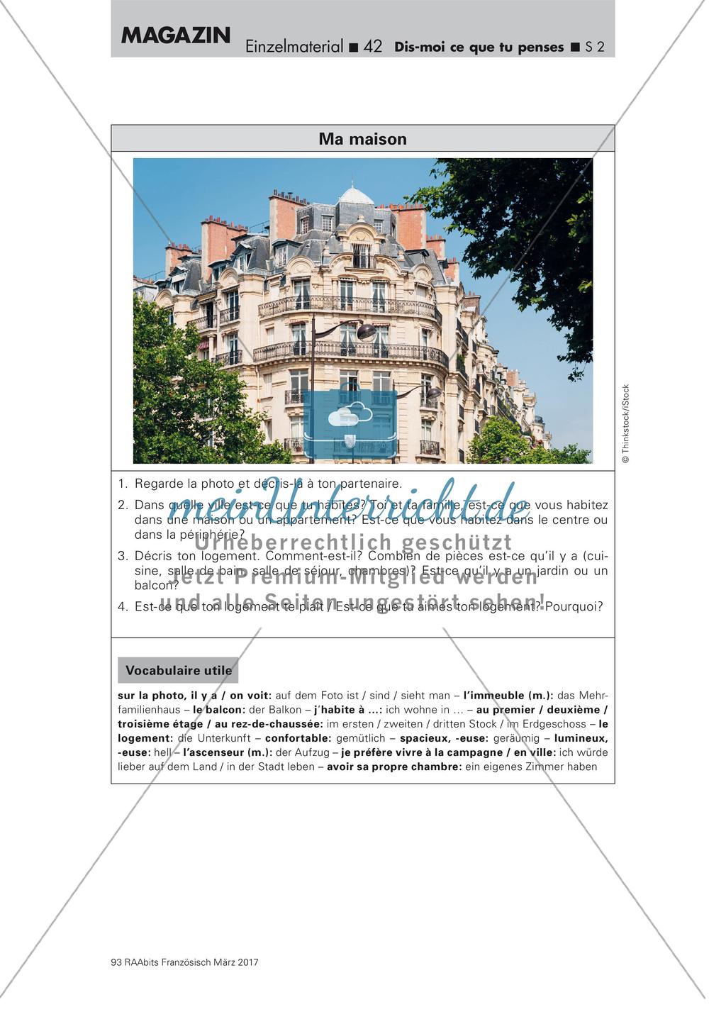 Décrire une photo et parler d'un sujet - Sprechkarten Preview 2