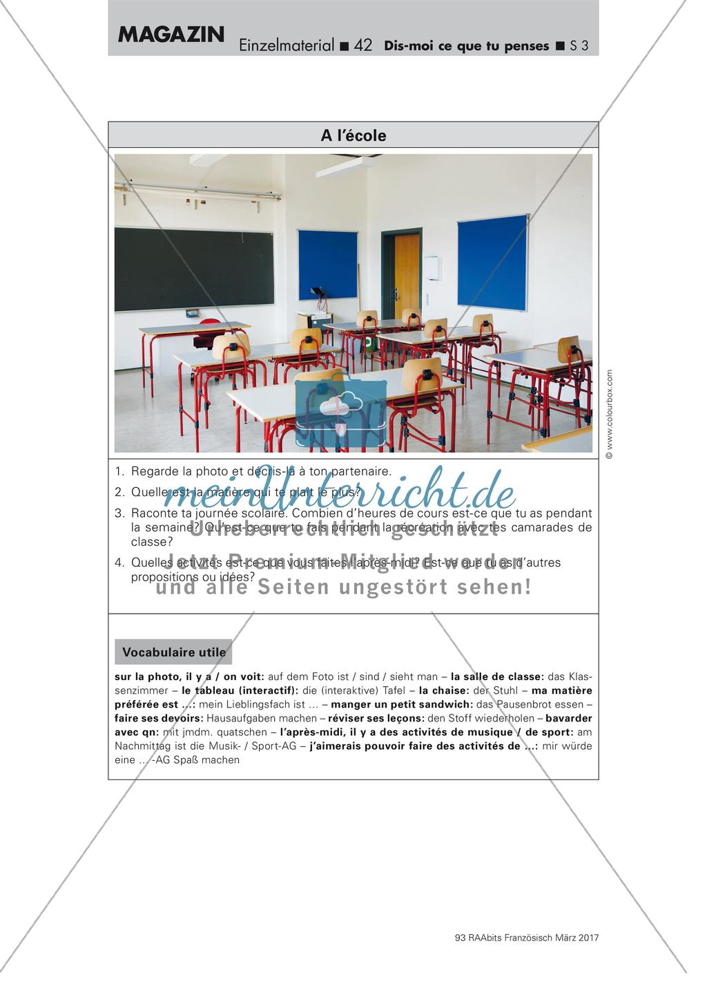 Décrire une photo et parler d'un sujet - Sprechkarten Preview 3