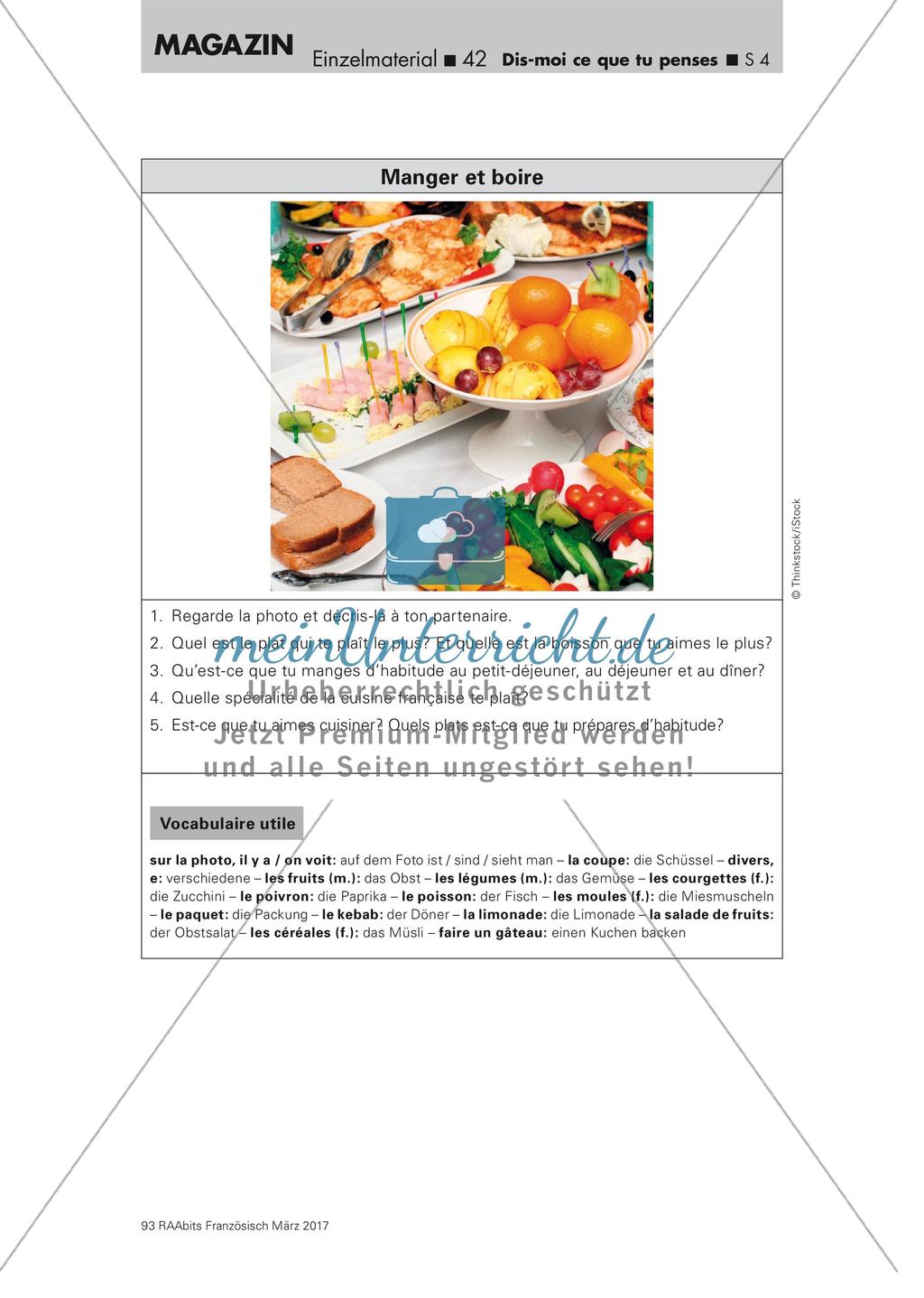 Décrire une photo et parler d'un sujet - Sprechkarten Preview 4