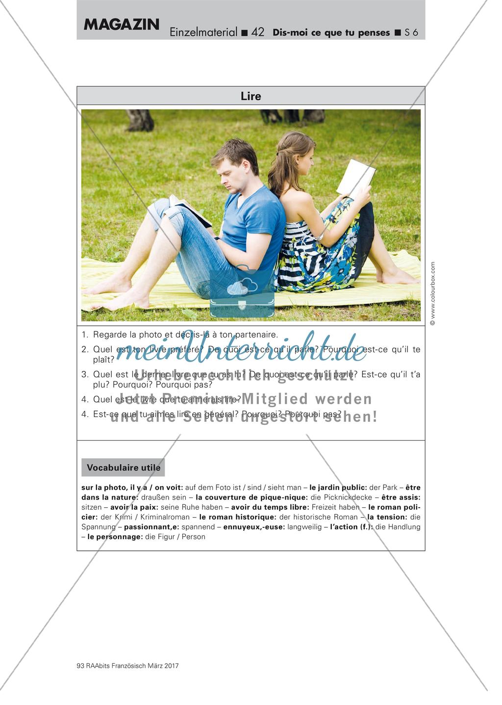 Décrire une photo et parler d'un sujet - Sprechkarten Preview 6