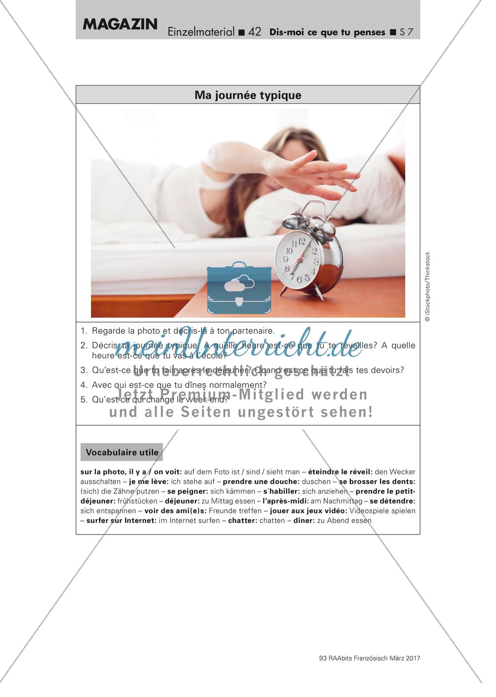 Décrire une photo et parler d'un sujet - Sprechkarten Preview 7