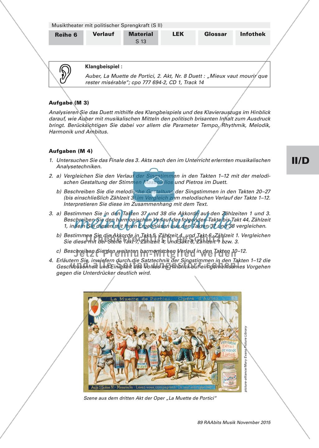 Musiktheater mit politischem Kontext: Analyse und Interpretation Preview 12