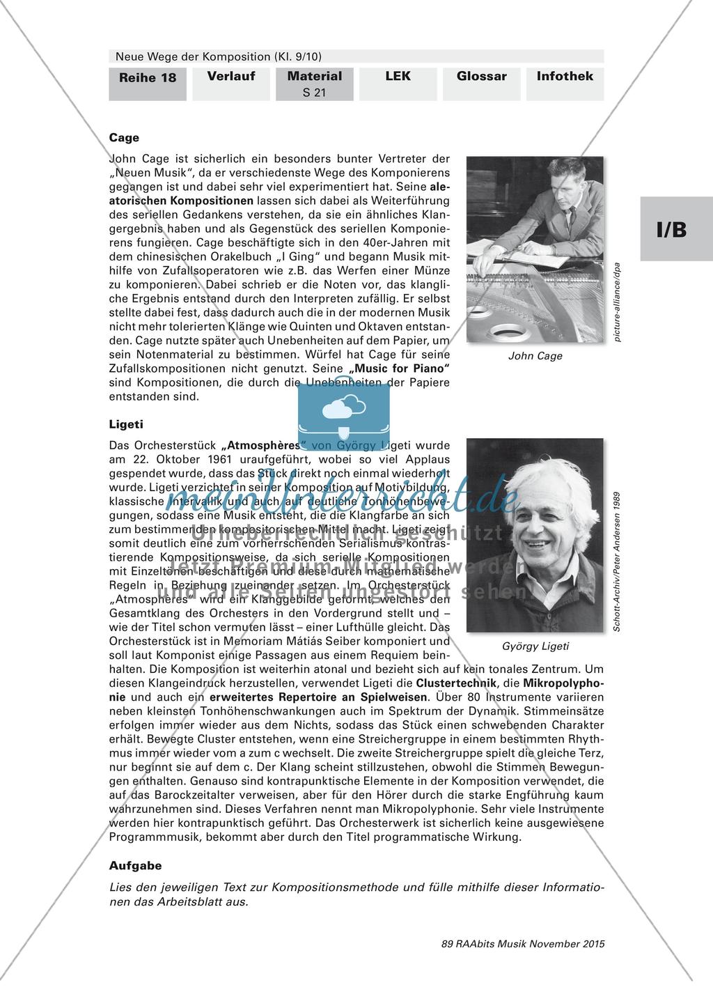 Komposition im 20. Jahrhundert: Analyse und Vergleich Preview 27
