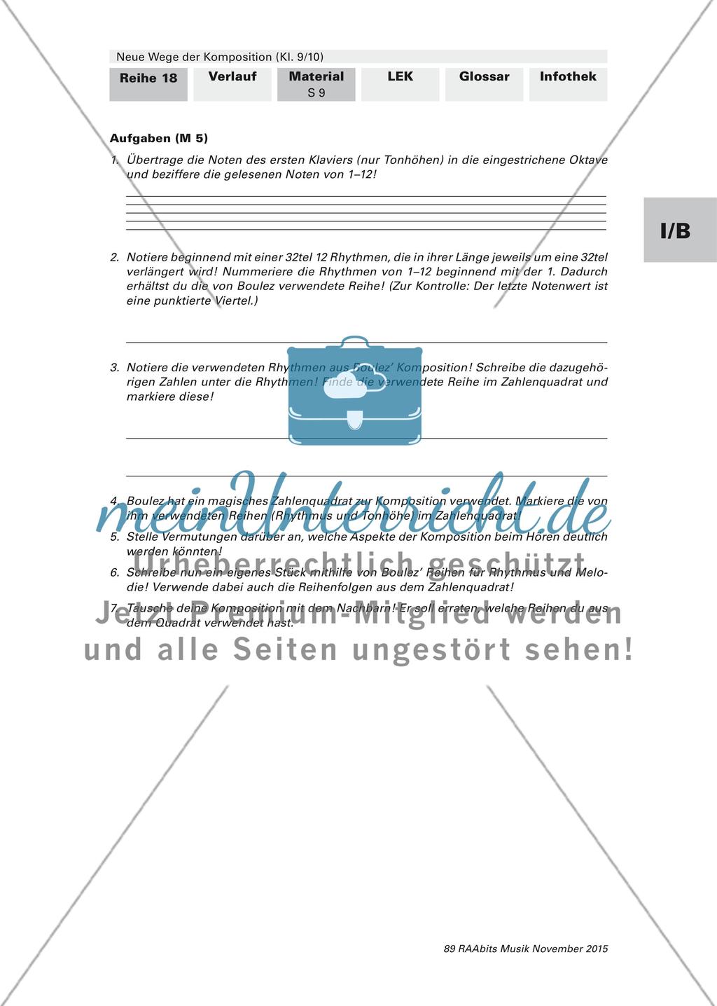 Neue Wege der Komposition Eine Reihe zur Musik des 20. Jahrhunderts Preview 15