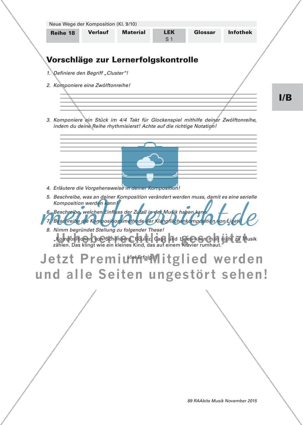 Neue Wege der Komposition Eine Reihe zur Musik des 20. Jahrhunderts Preview 31
