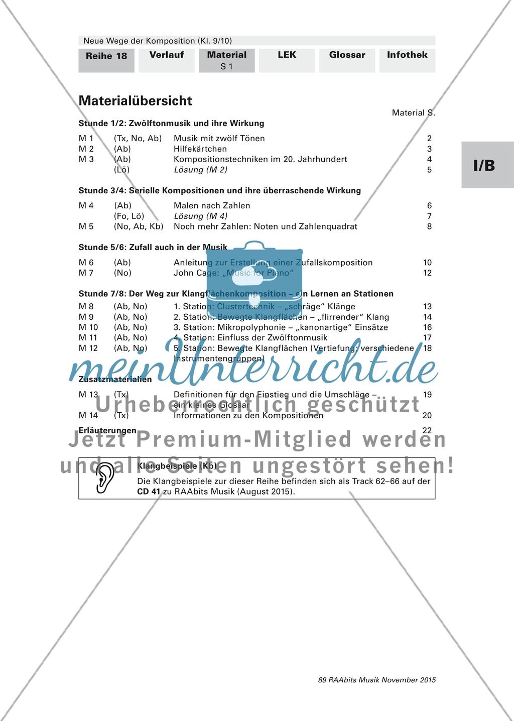 Neue Wege der Komposition Eine Reihe zur Musik des 20. Jahrhunderts Preview 7
