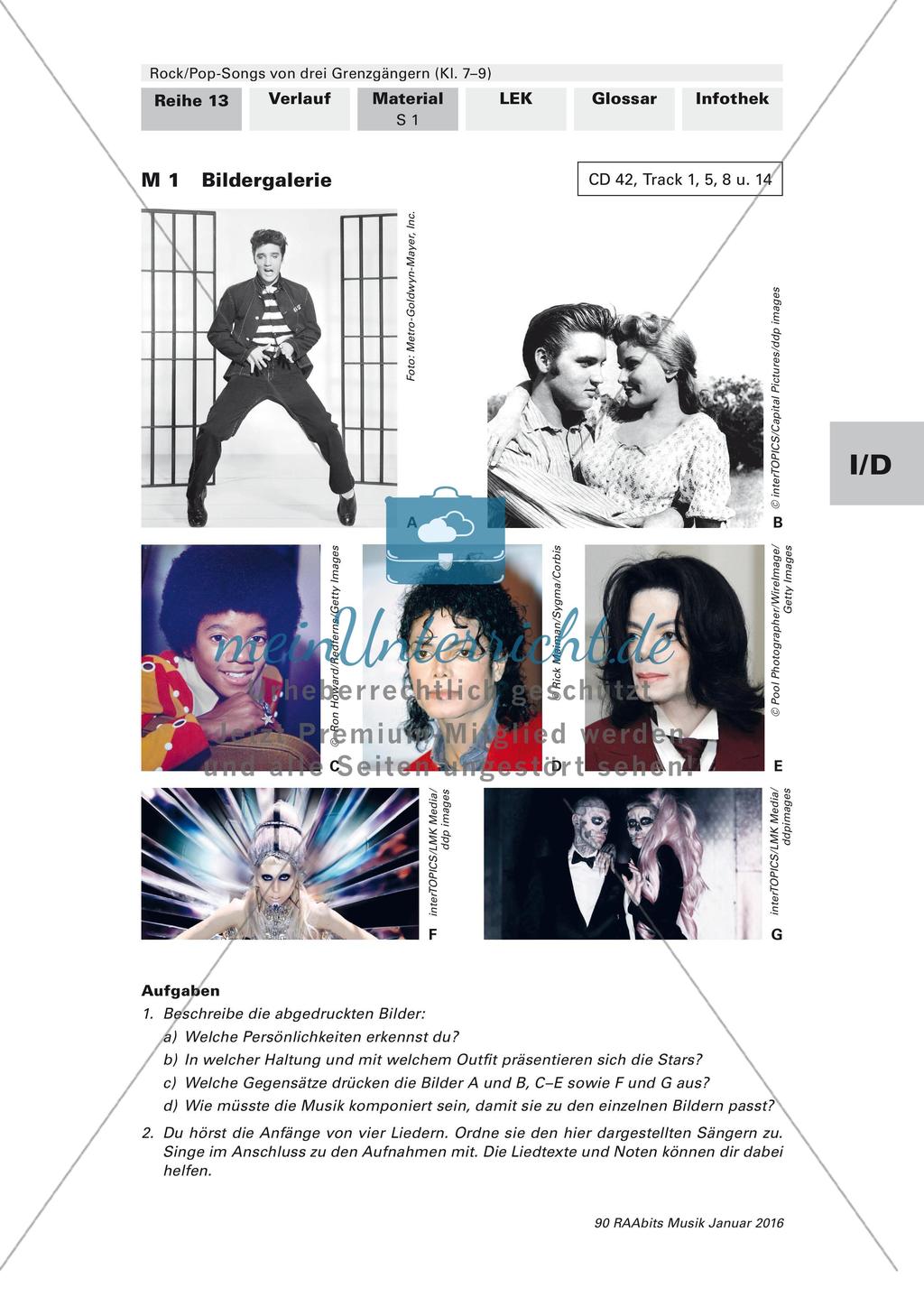 Grenzgänger der Popularmusik: Einstieg und Elvis Presley Preview 1