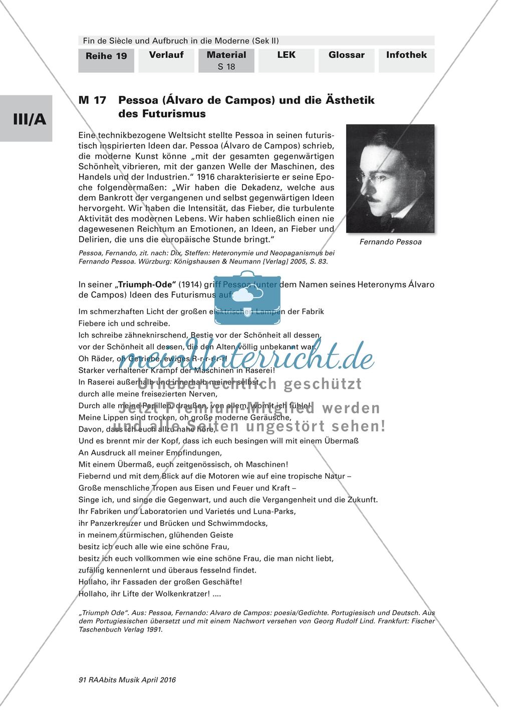 Musik zu Beginn des 20. Jahrhunderts: Neoklassizismus und Futurismus Preview 4