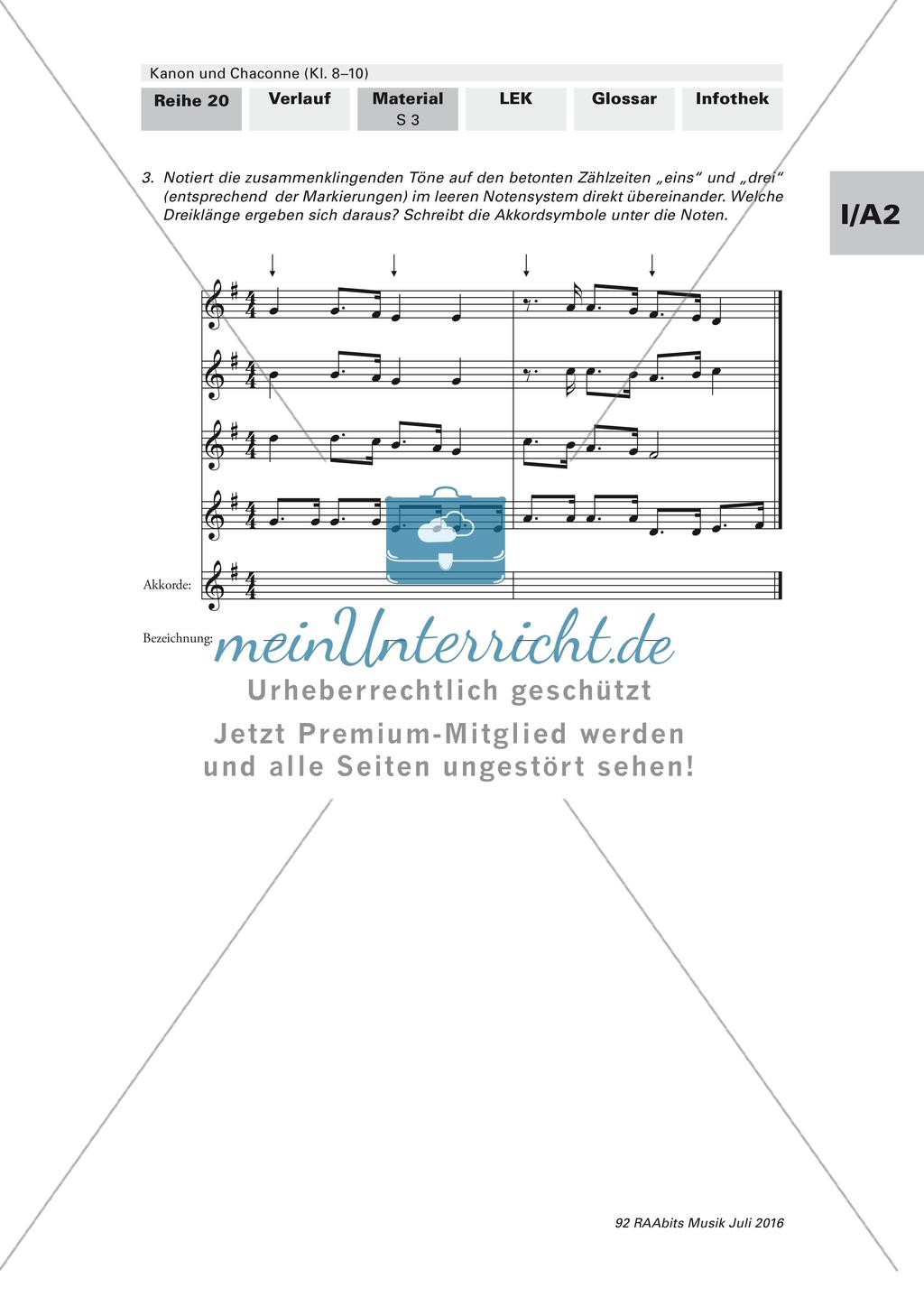 Komposition instrumentaler Formen: Kanon Preview 2