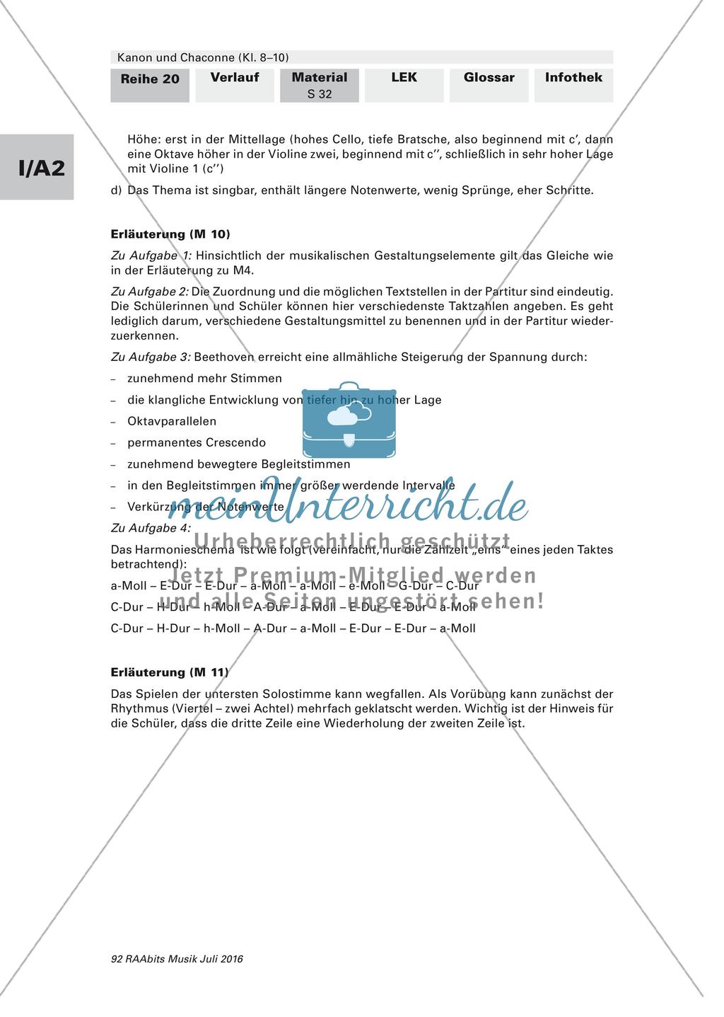 Komposition instrumentaler Formen: Erläuterungen und Lernerfolgskontrolle Preview 4