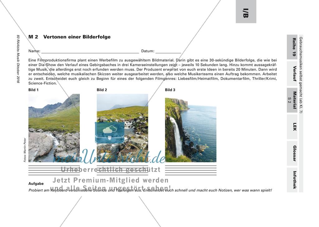 Komposition instrumentaler Formen: Gebrauchsmusik Preview 10