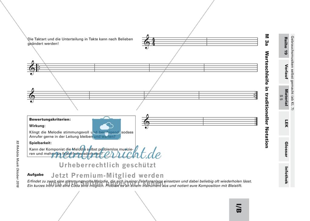 Komposition instrumentaler Formen: Gebrauchsmusik Preview 13