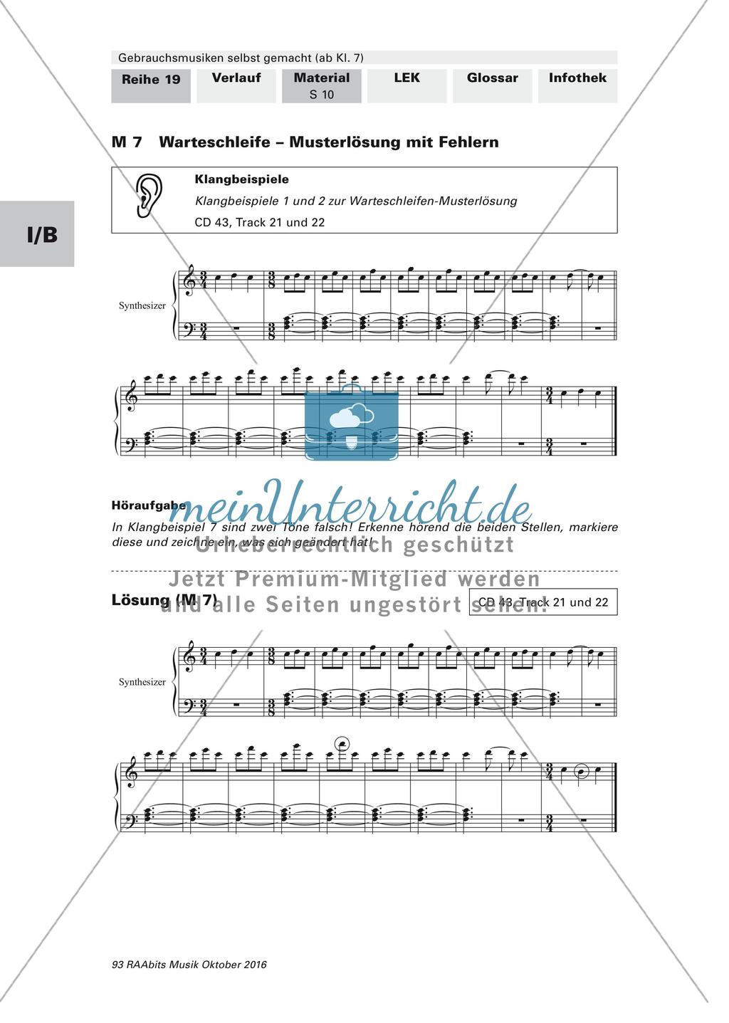Komposition instrumentaler Formen: Gebrauchsmusik Preview 18