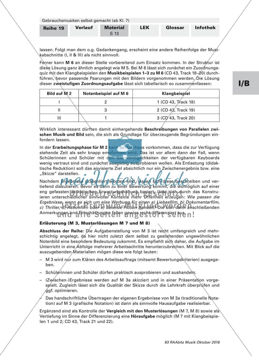 Komposition instrumentaler Formen: Gebrauchsmusik Preview 21