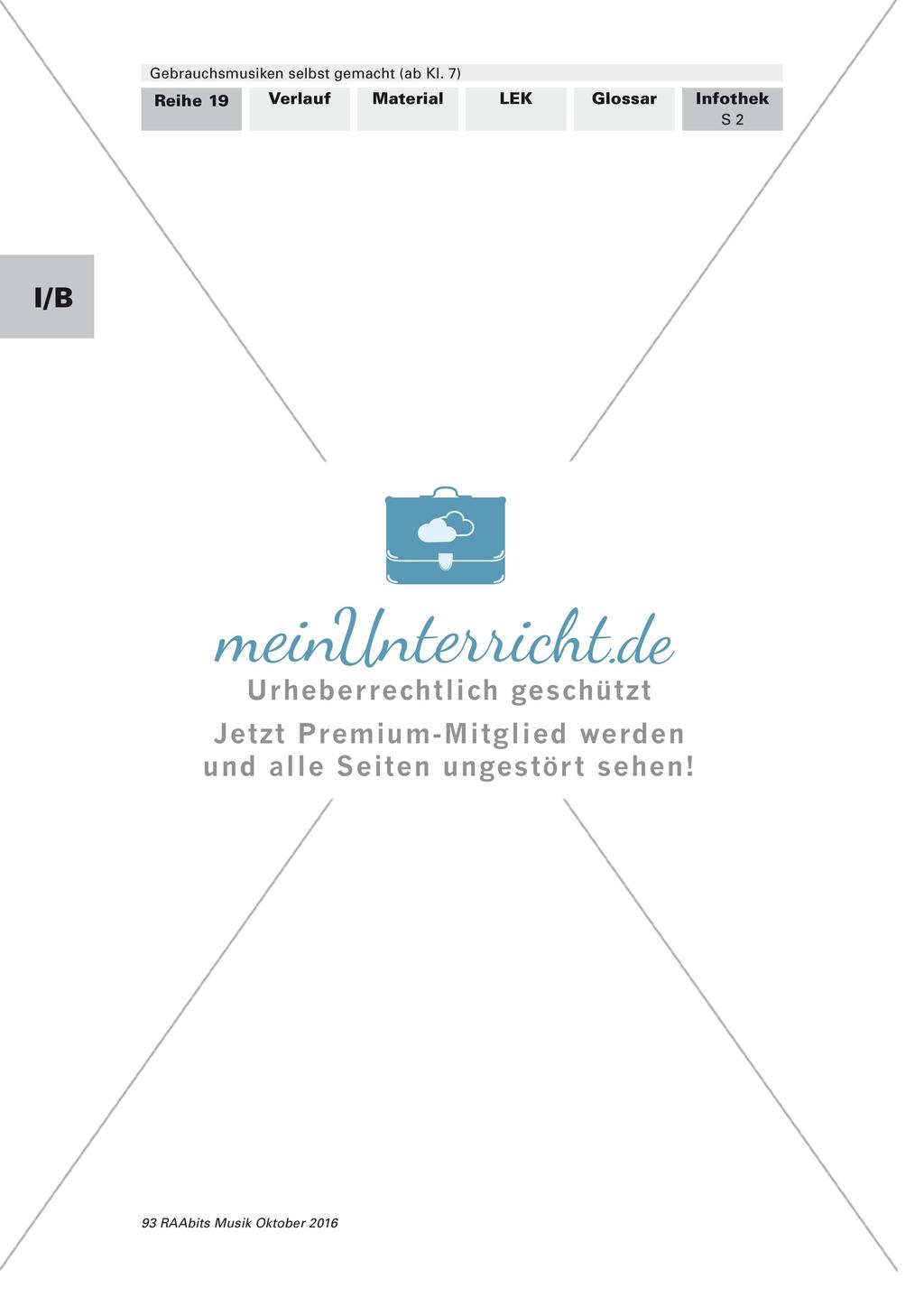 Komposition instrumentaler Formen: Gebrauchsmusik Preview 24