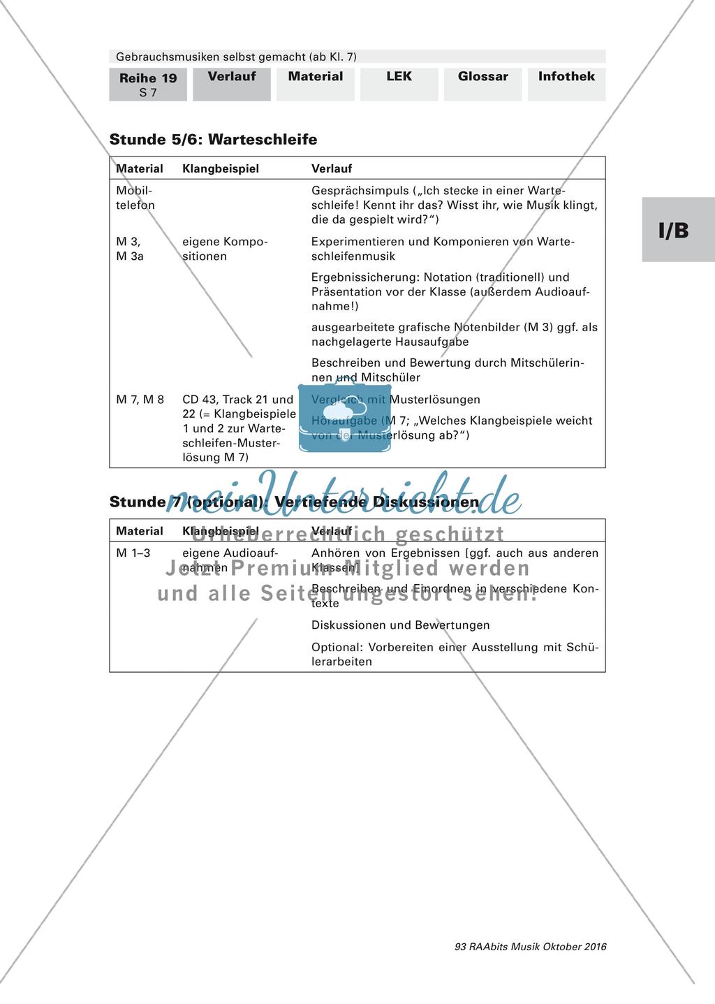 Komposition instrumentaler Formen: Gebrauchsmusik Preview 7