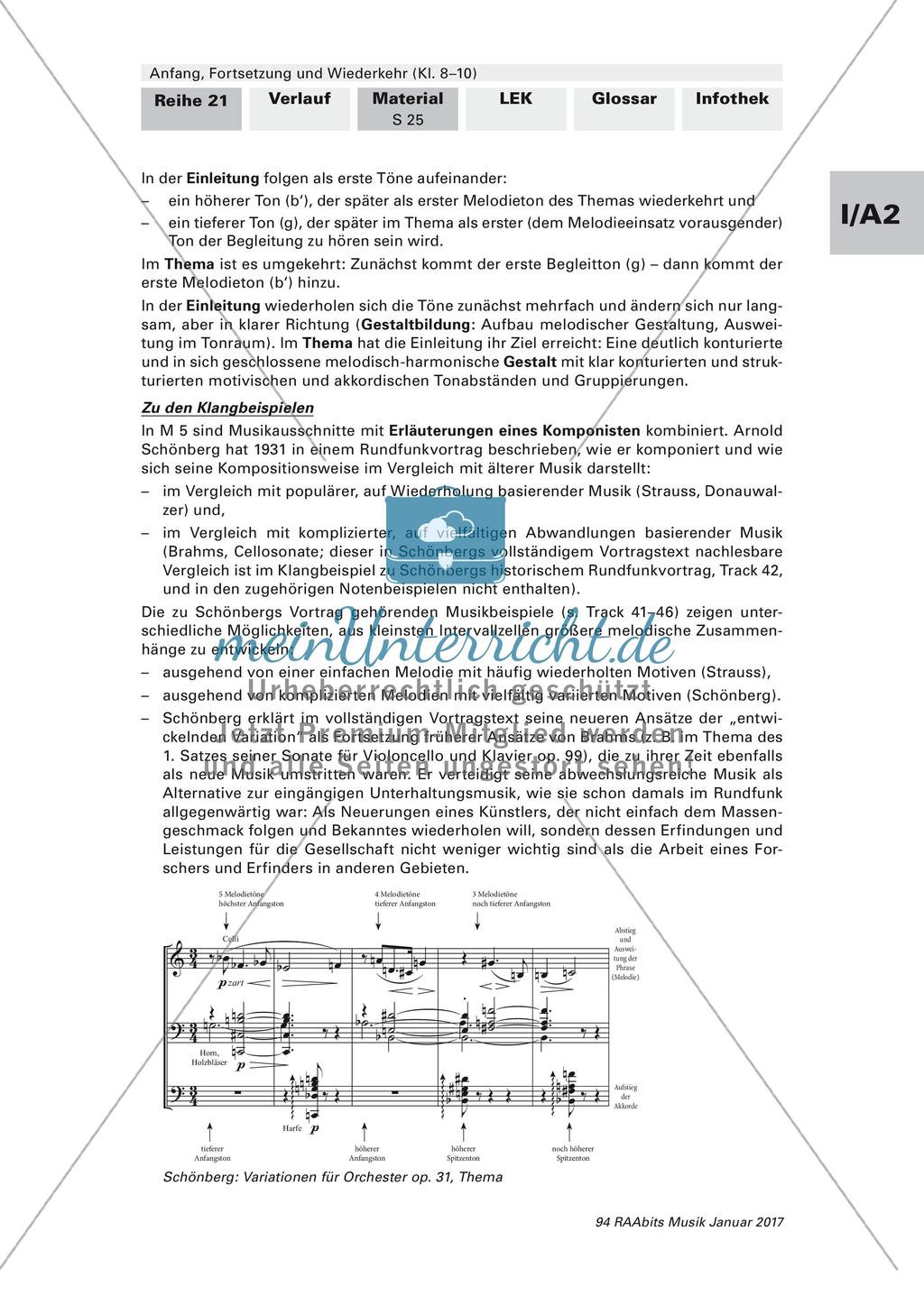 Grundelemente des musikalischen Zusammenhangs: Vom Einfall zur Ausführung Preview 6