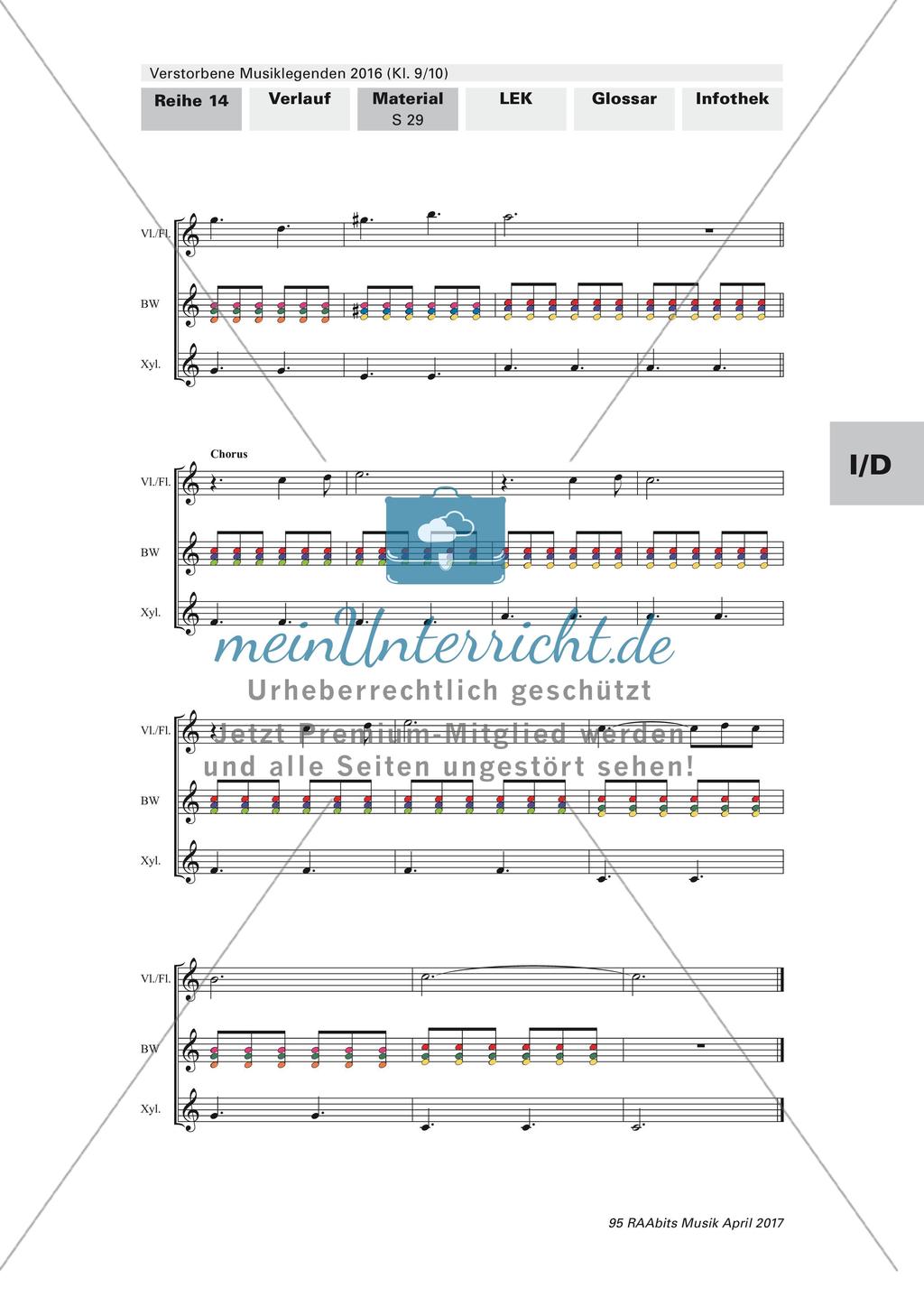 Verstorbene Musiklegenden 2016: Singer-Songwriter (optional bilingual) Preview 11