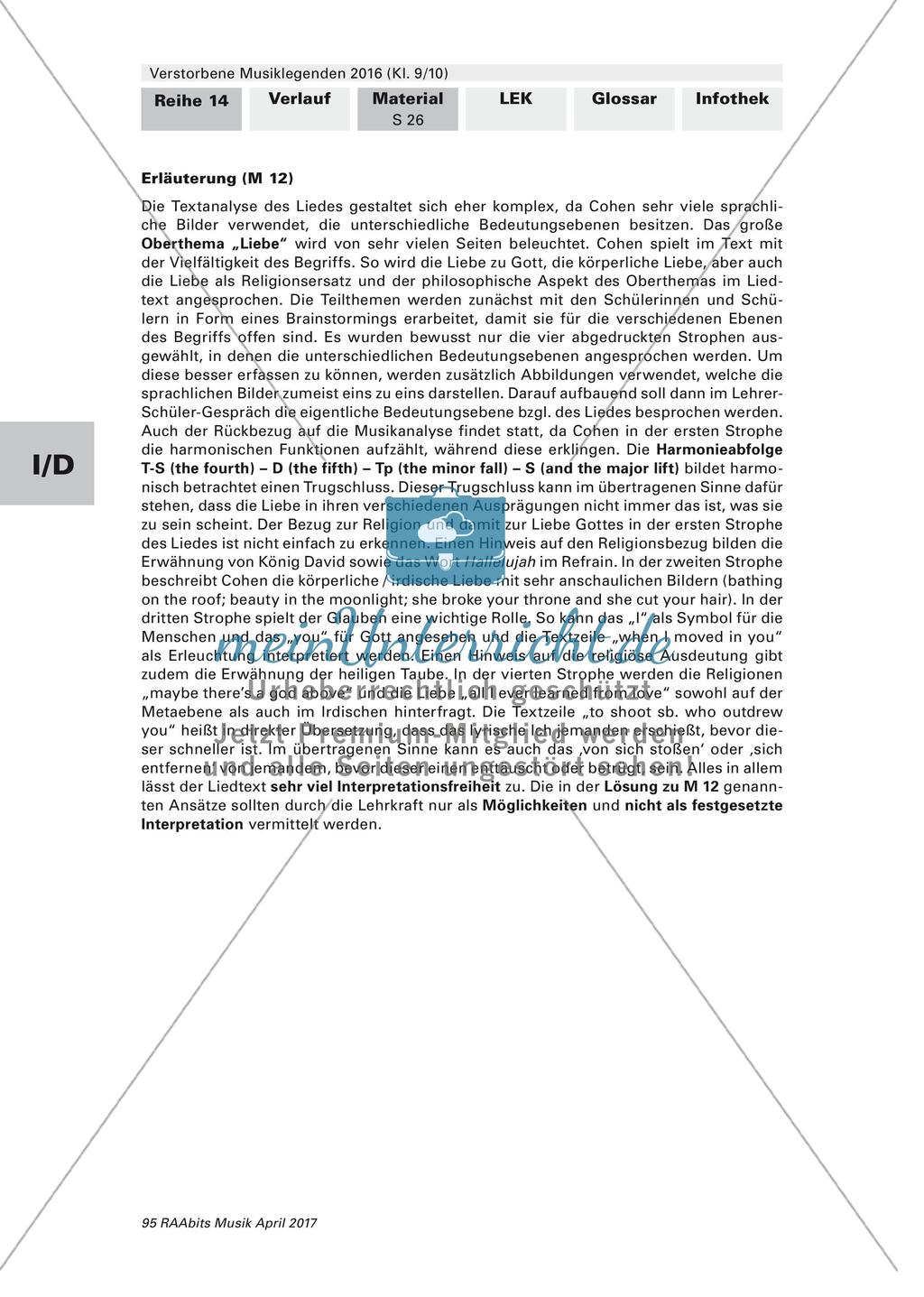 Verstorbene Musiklegenden 2016: Singer-Songwriter (optional bilingual) Preview 9