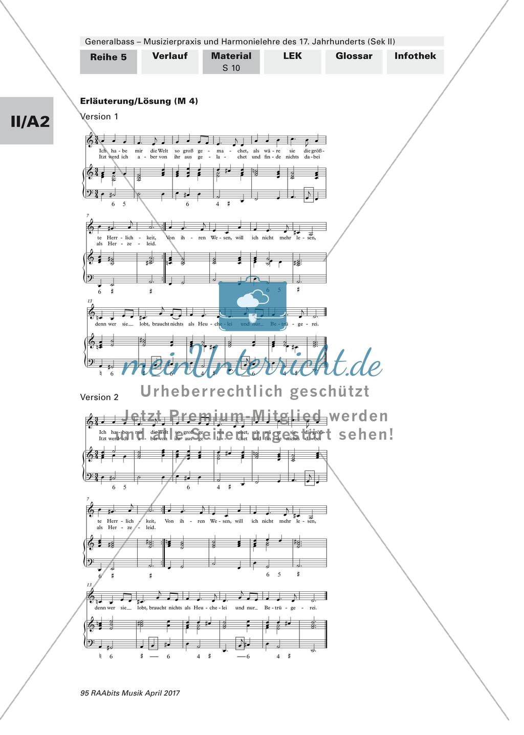 Harmonielehre des 17. Jahrhunderts: Grundlagen des Generalbasses Preview 9
