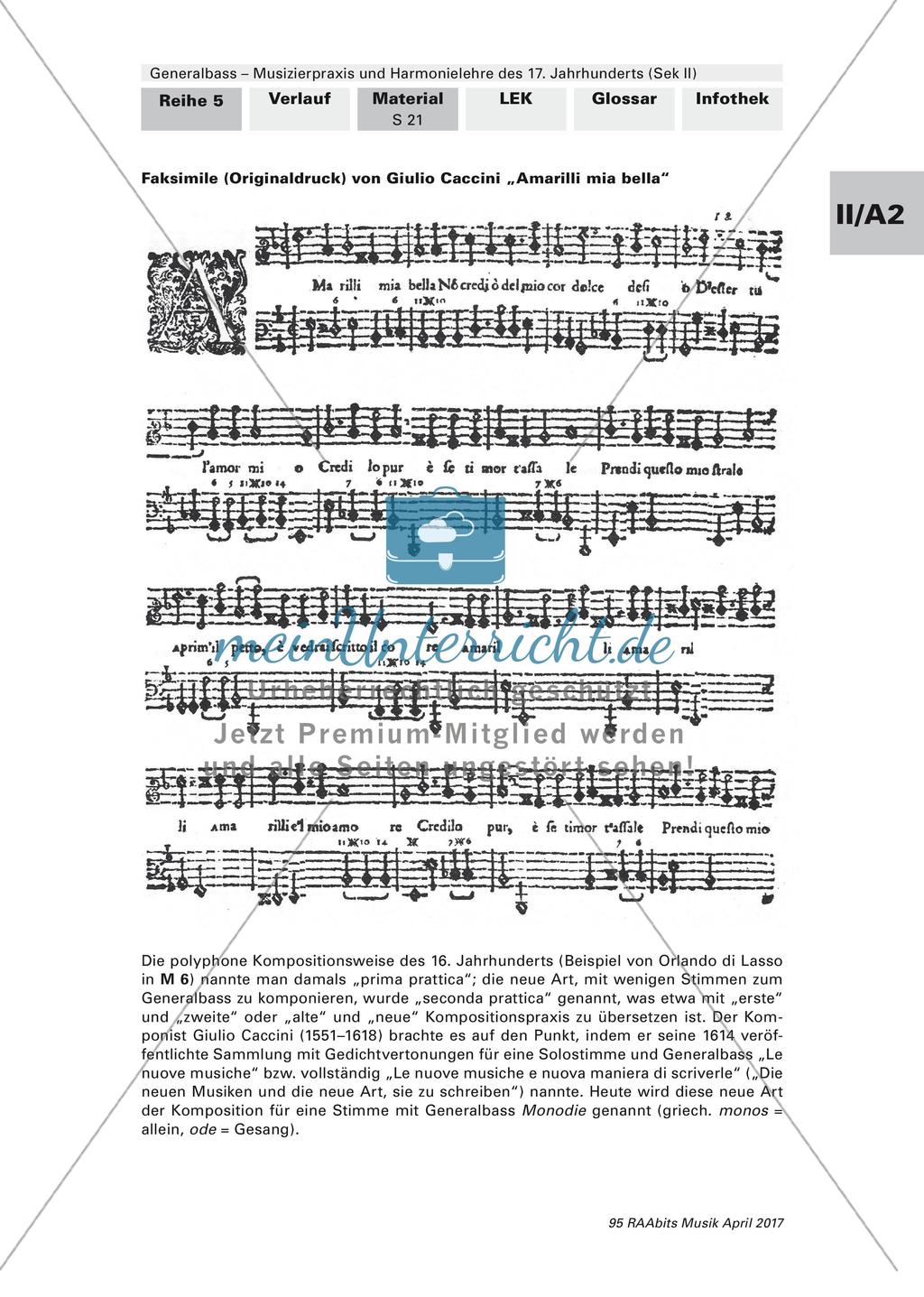 Harmonielehre des 17. Jahrhunderts: Geistliche und weltliche Kompositionen Preview 11
