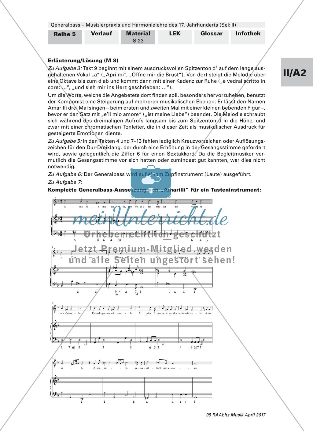 Harmonielehre des 17. Jahrhunderts: Geistliche und weltliche Kompositionen Preview 13