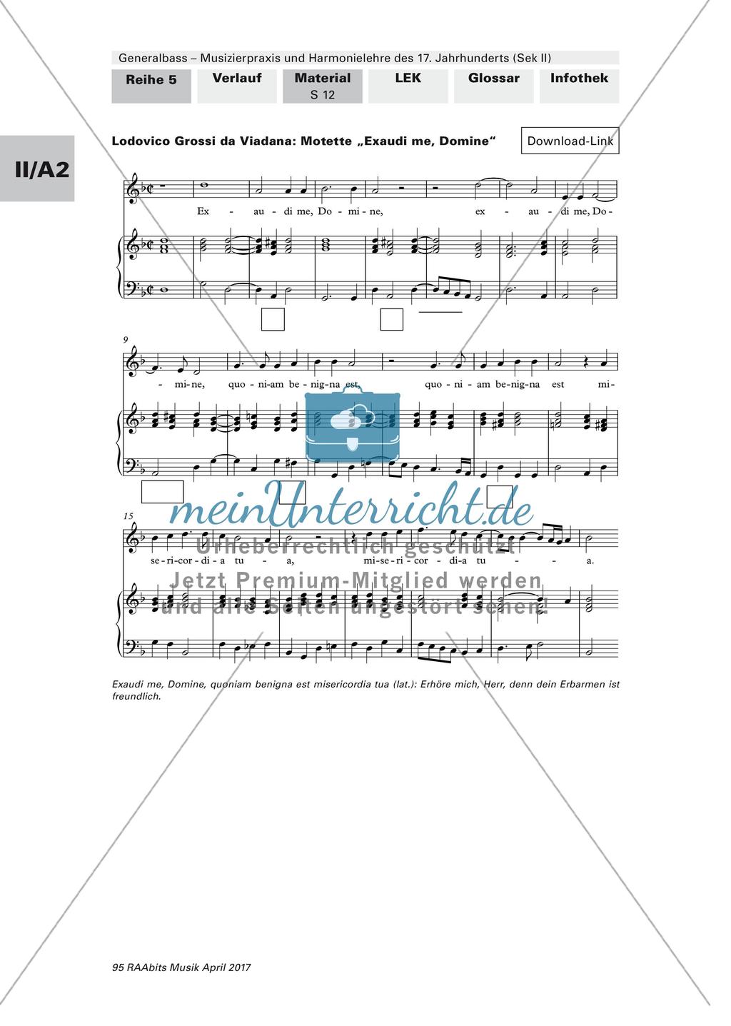 Harmonielehre des 17. Jahrhunderts: Geistliche und weltliche Kompositionen Preview 2
