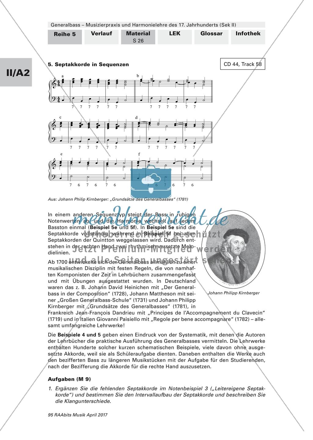 Harmonielehre des 17. Jahrhunderts: Hochbarock/Emanzipation der Bassstimme Preview 3