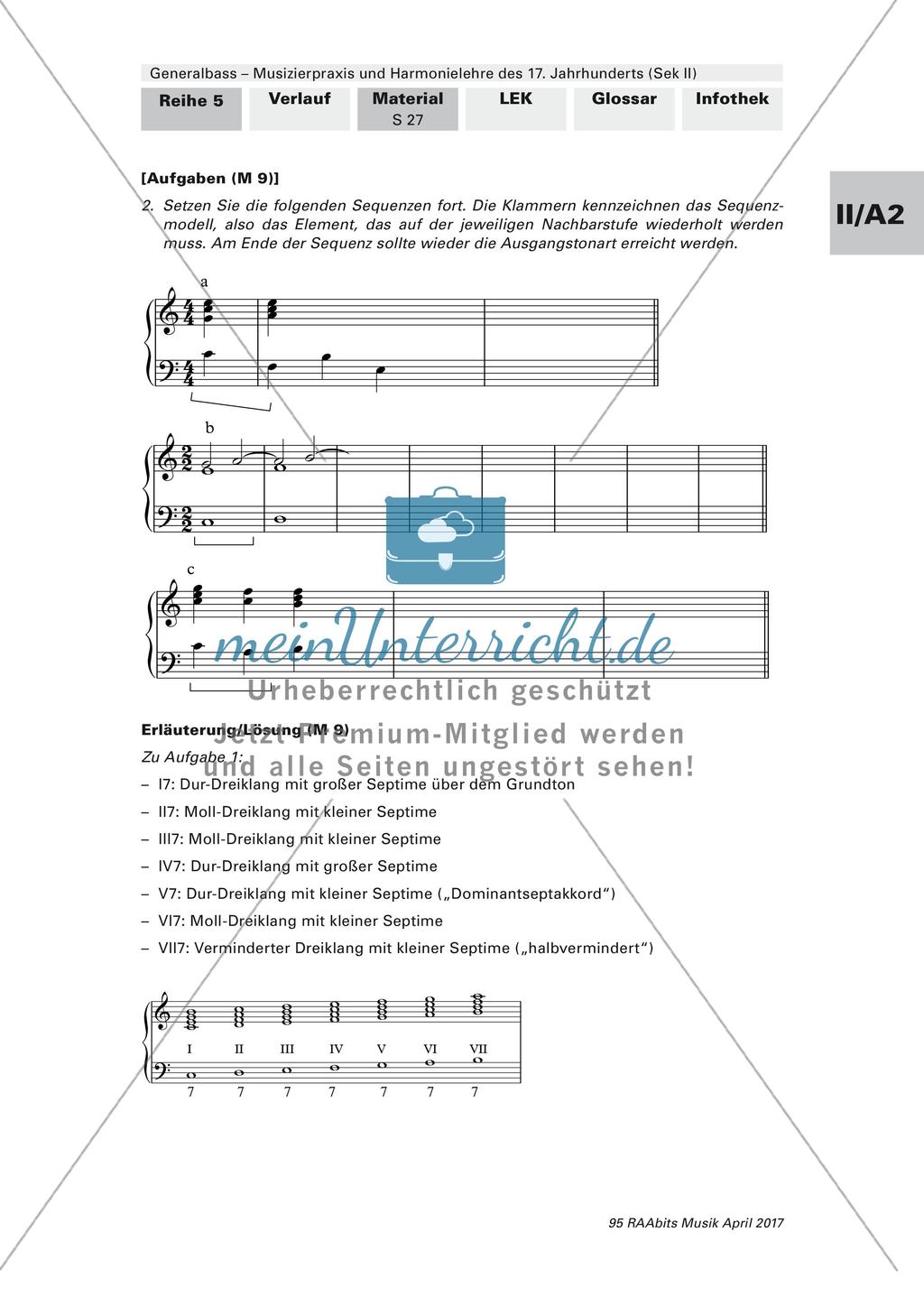 Harmonielehre des 17. Jahrhunderts: Hochbarock/Emanzipation der Bassstimme Preview 4