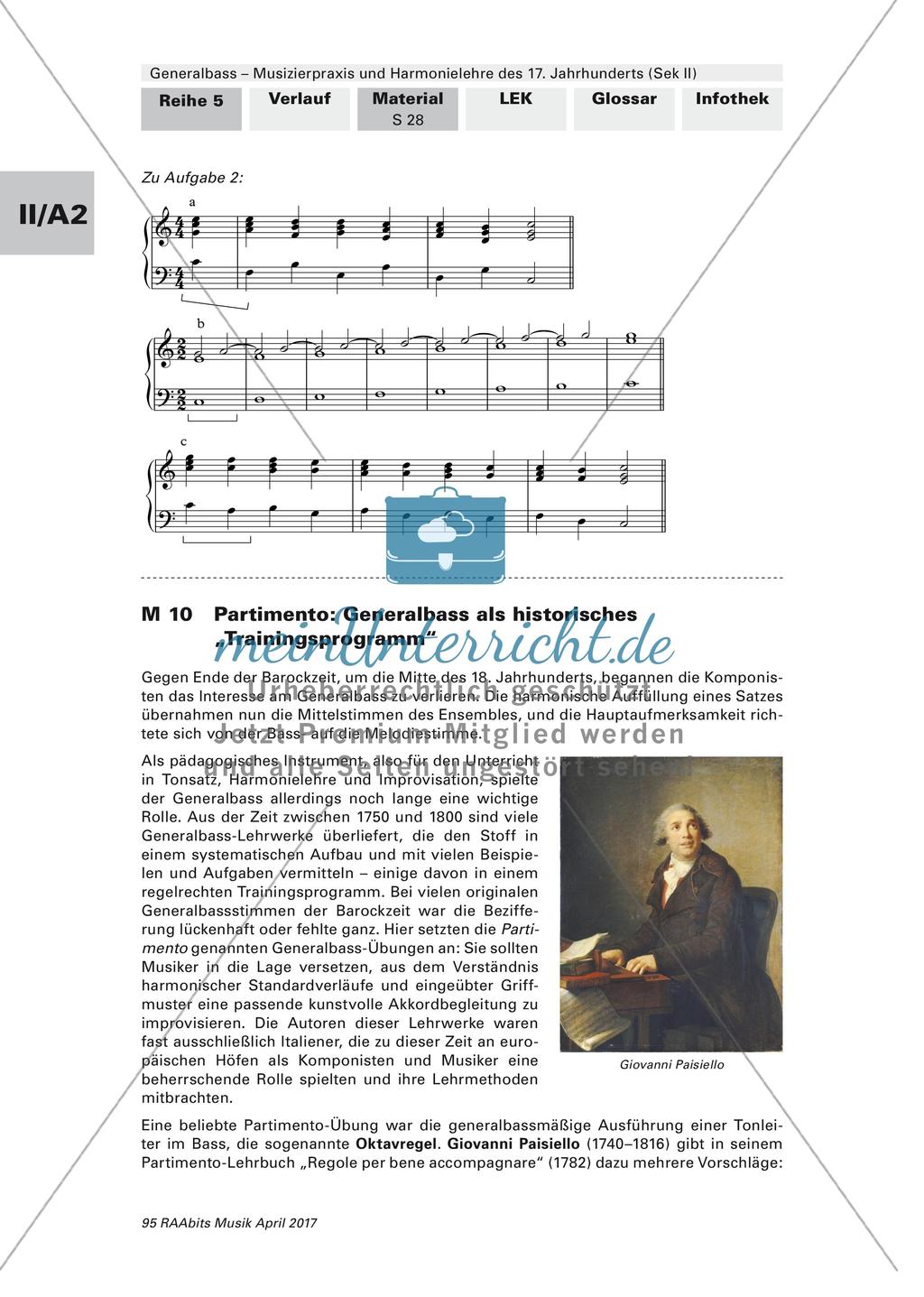 Harmonielehre des 17. Jahrhunderts: Hochbarock/Emanzipation der Bassstimme Preview 5