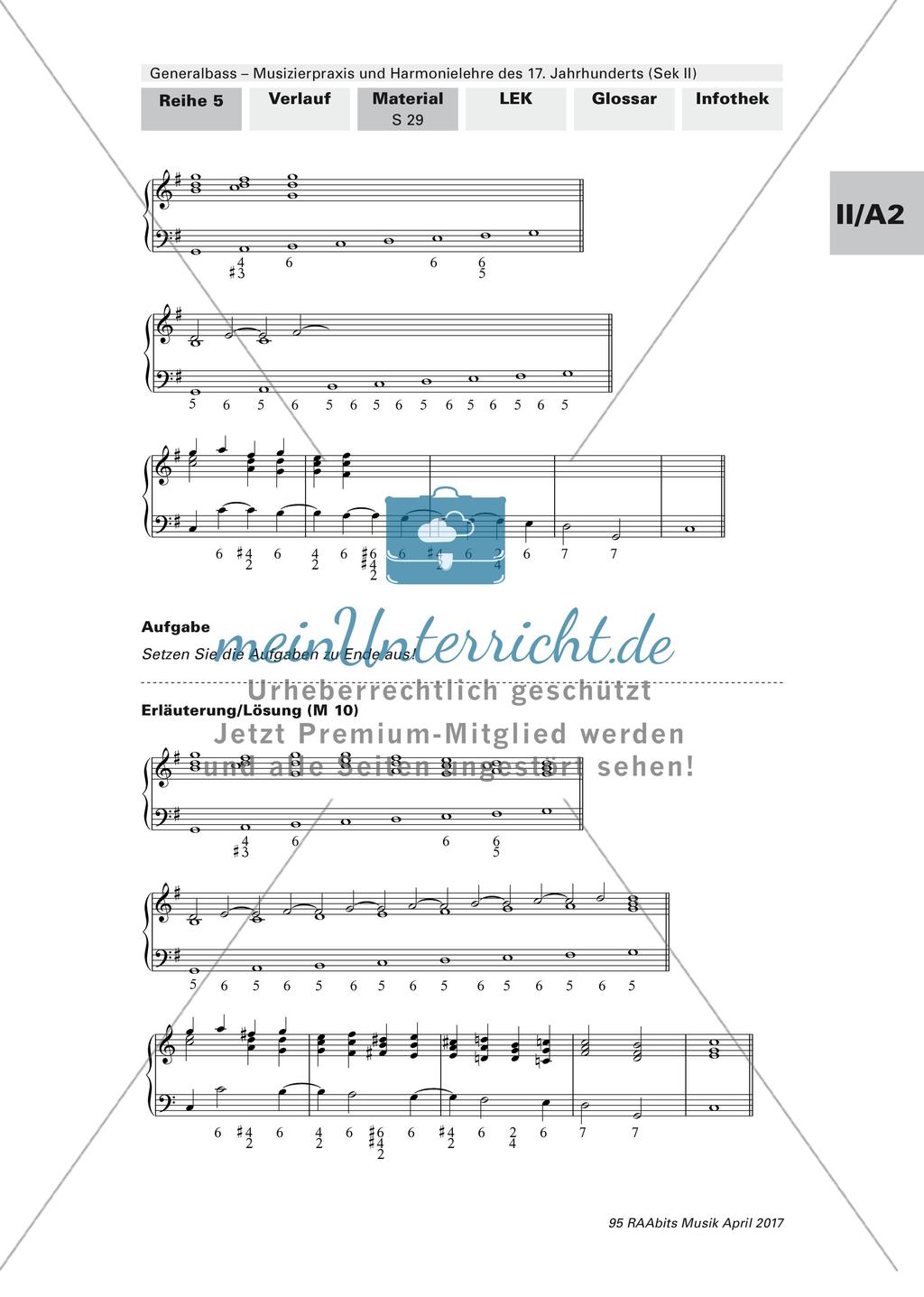 Harmonielehre des 17. Jahrhunderts: Hochbarock/Emanzipation der Bassstimme Preview 6