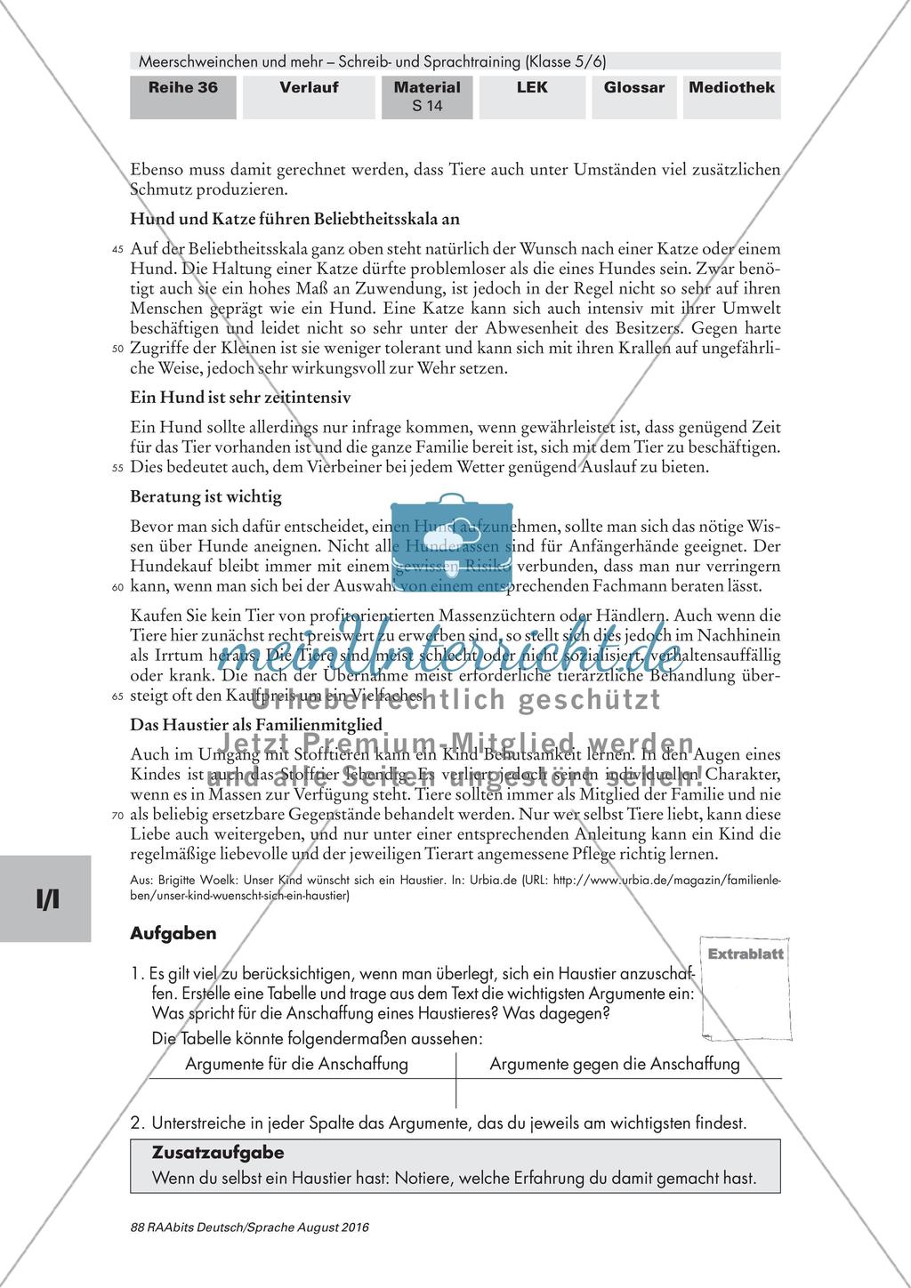 Sachliche und diskontinuierliche Texte Preview 11