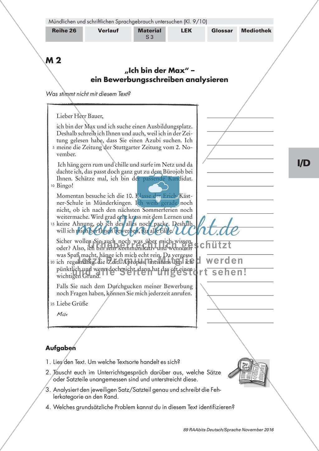 Gesprochene und geschriebene Sprache Preview 2