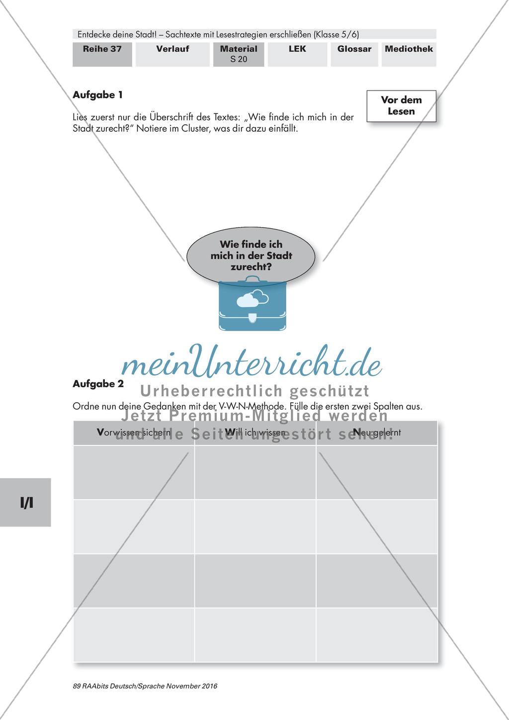 5-Schritt-Lesemethode: Anwenden der Lesestrategien Preview 2