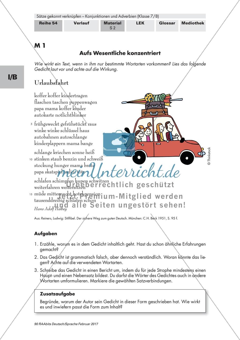 Satzreihen und Satzgefüge Preview 1