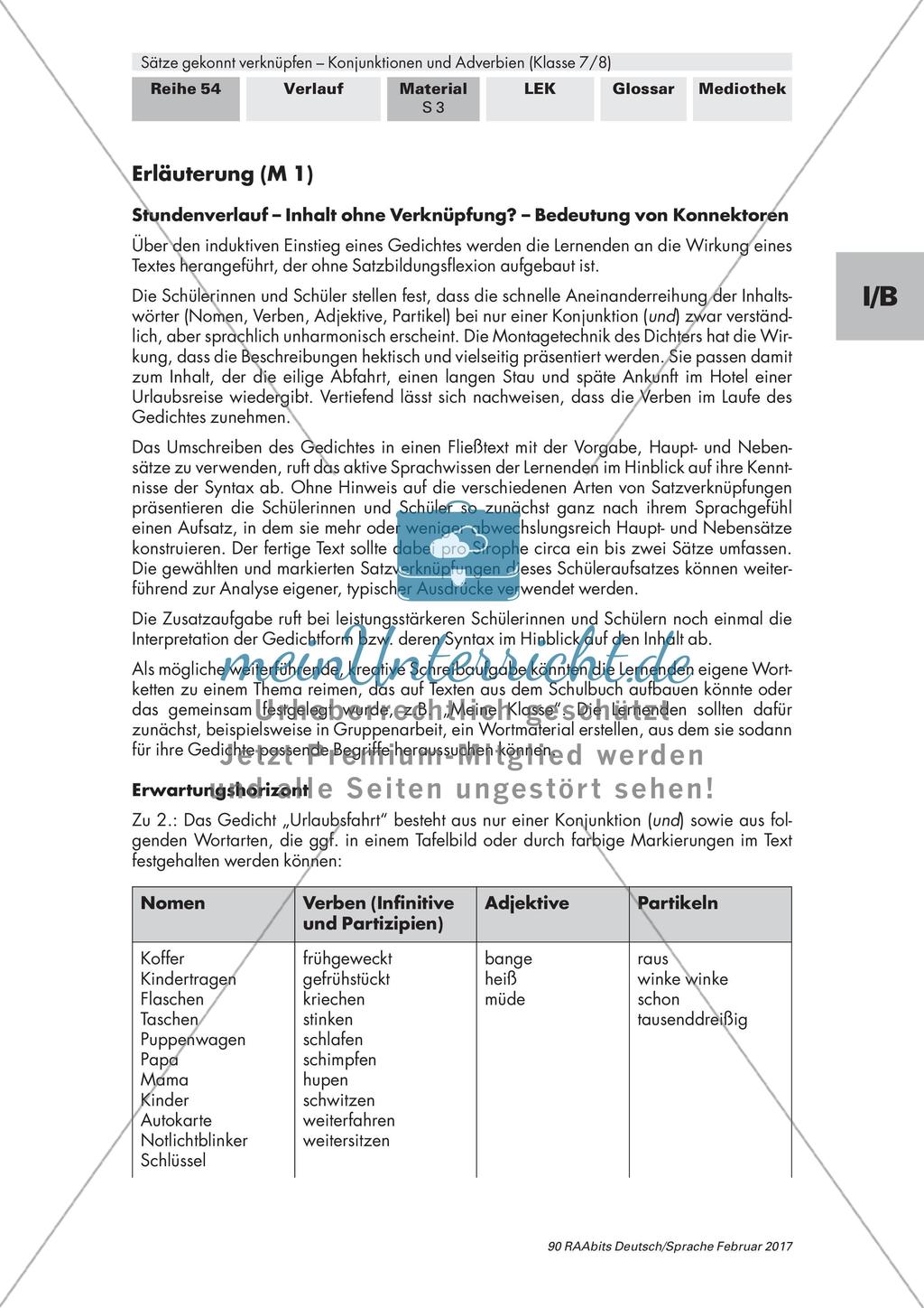 Satzreihen und Satzgefüge Preview 2