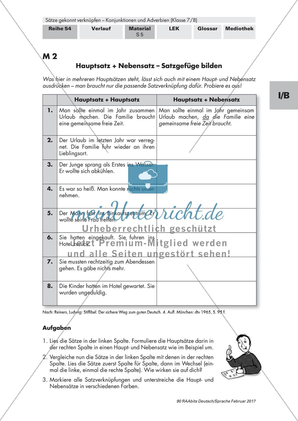 Satzreihen und Satzgefüge Preview 4