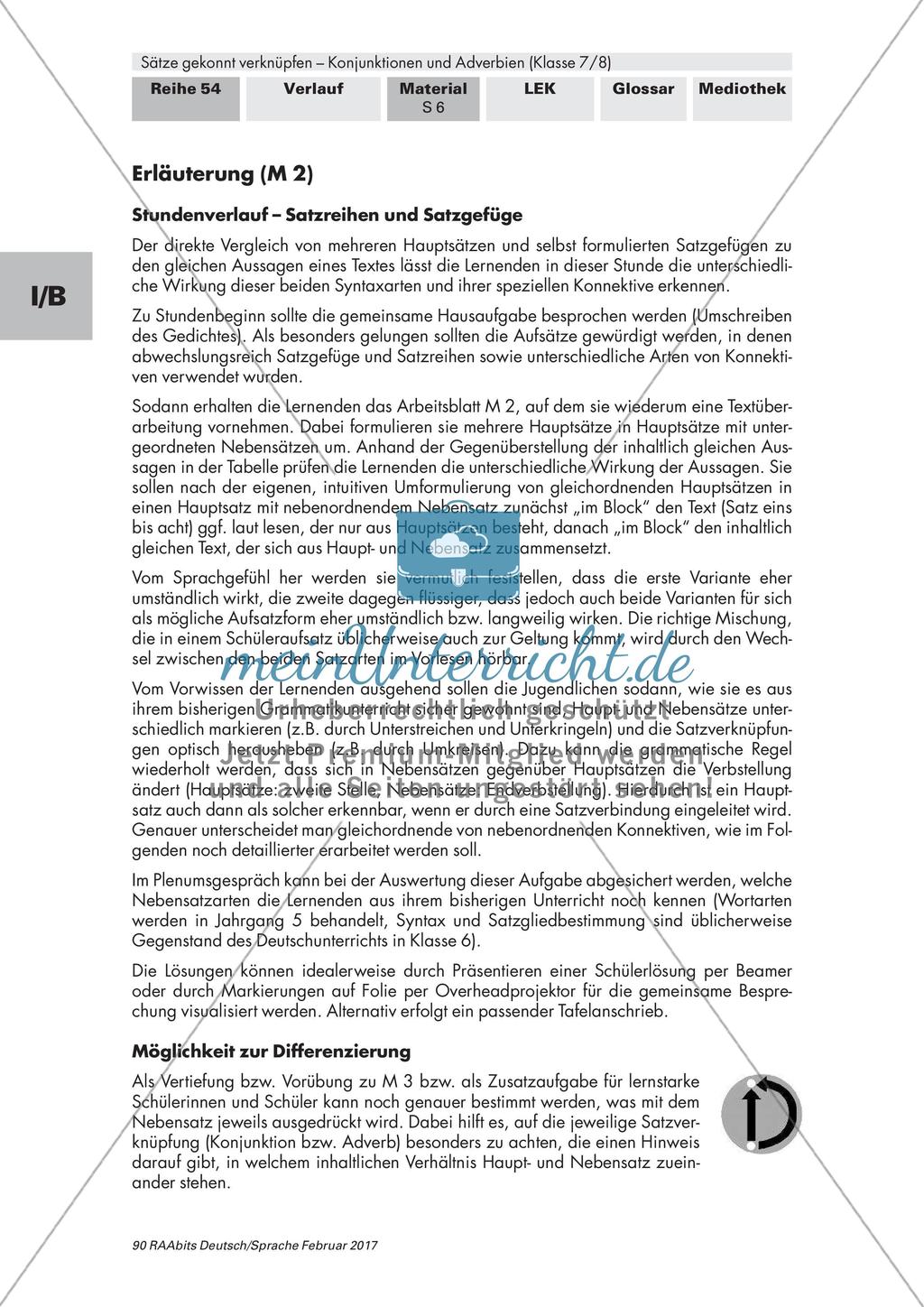 Satzreihen und Satzgefüge Preview 5