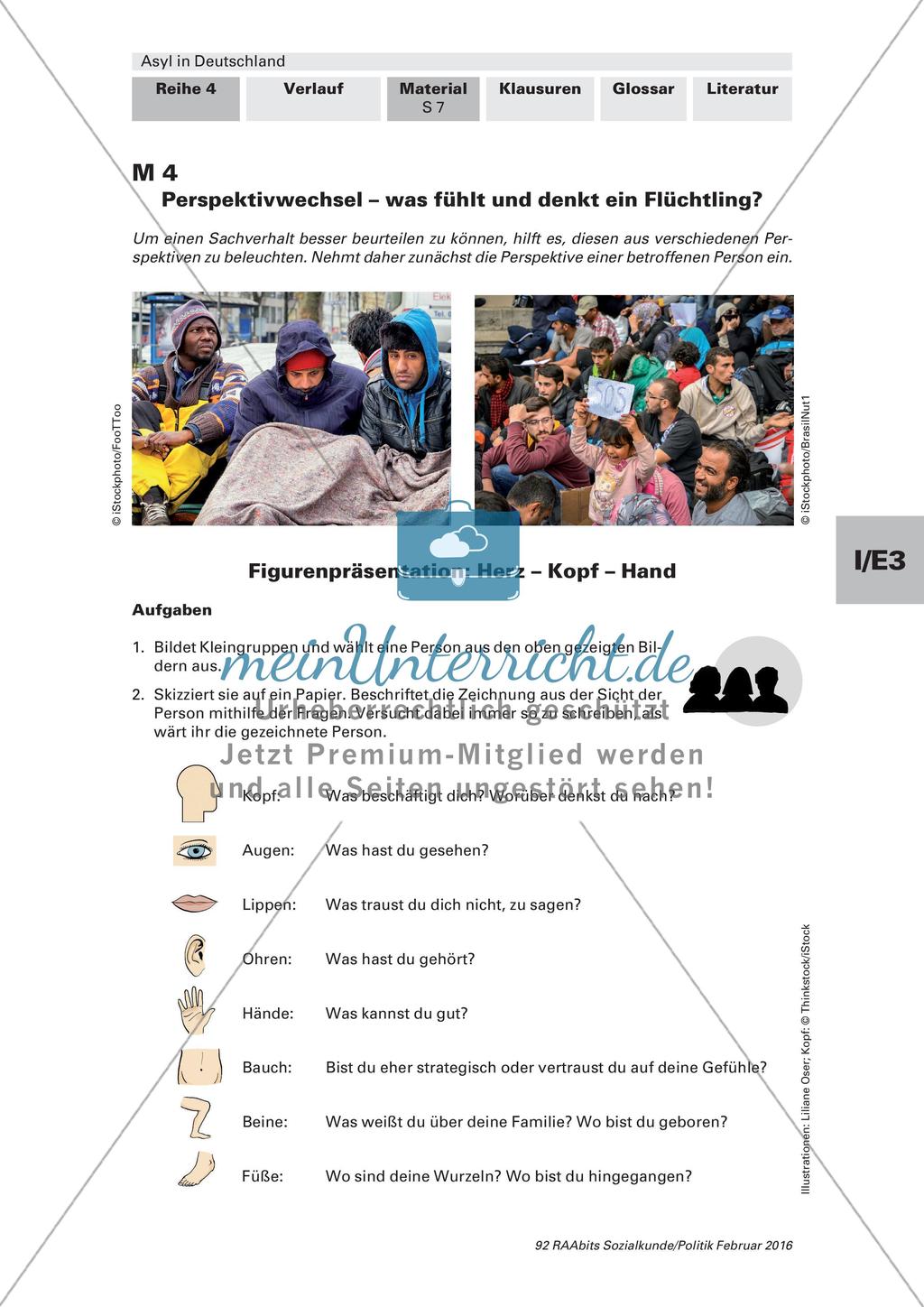 Asyl in Deutschland - Gefühle und Gedanken von Flüchtlingen Preview 1