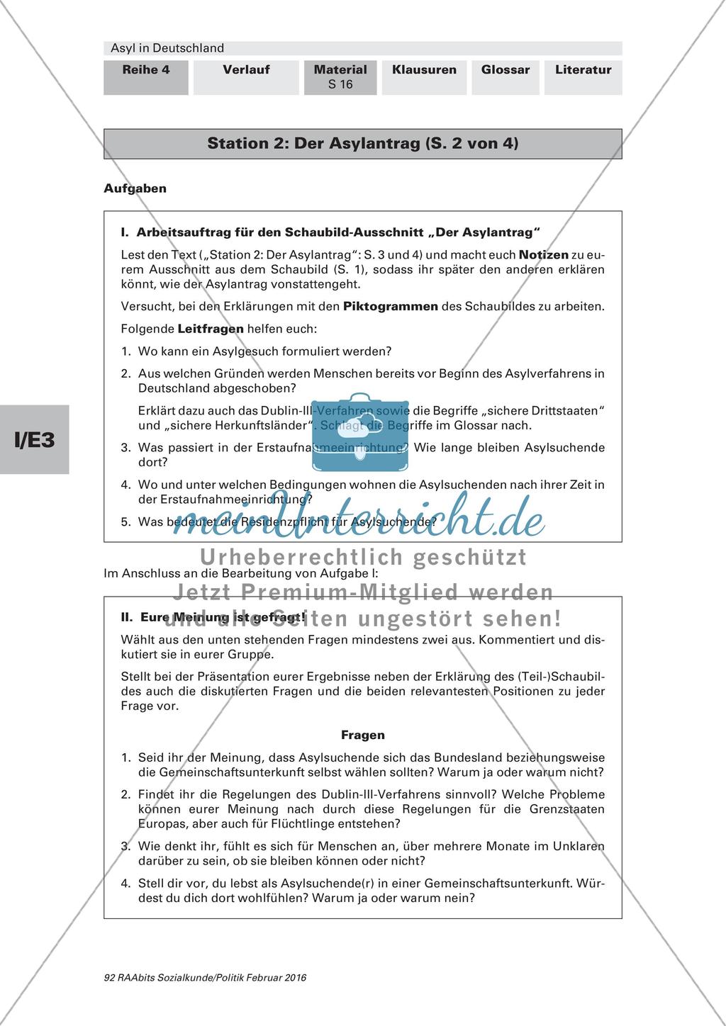 Asyl in Deutschland - Deutsches Asylsystem Preview 7