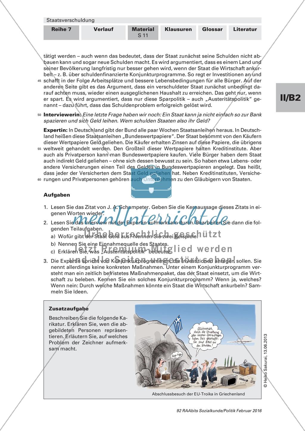 Staatsverschuldung: Gründe und Folgen Preview 10