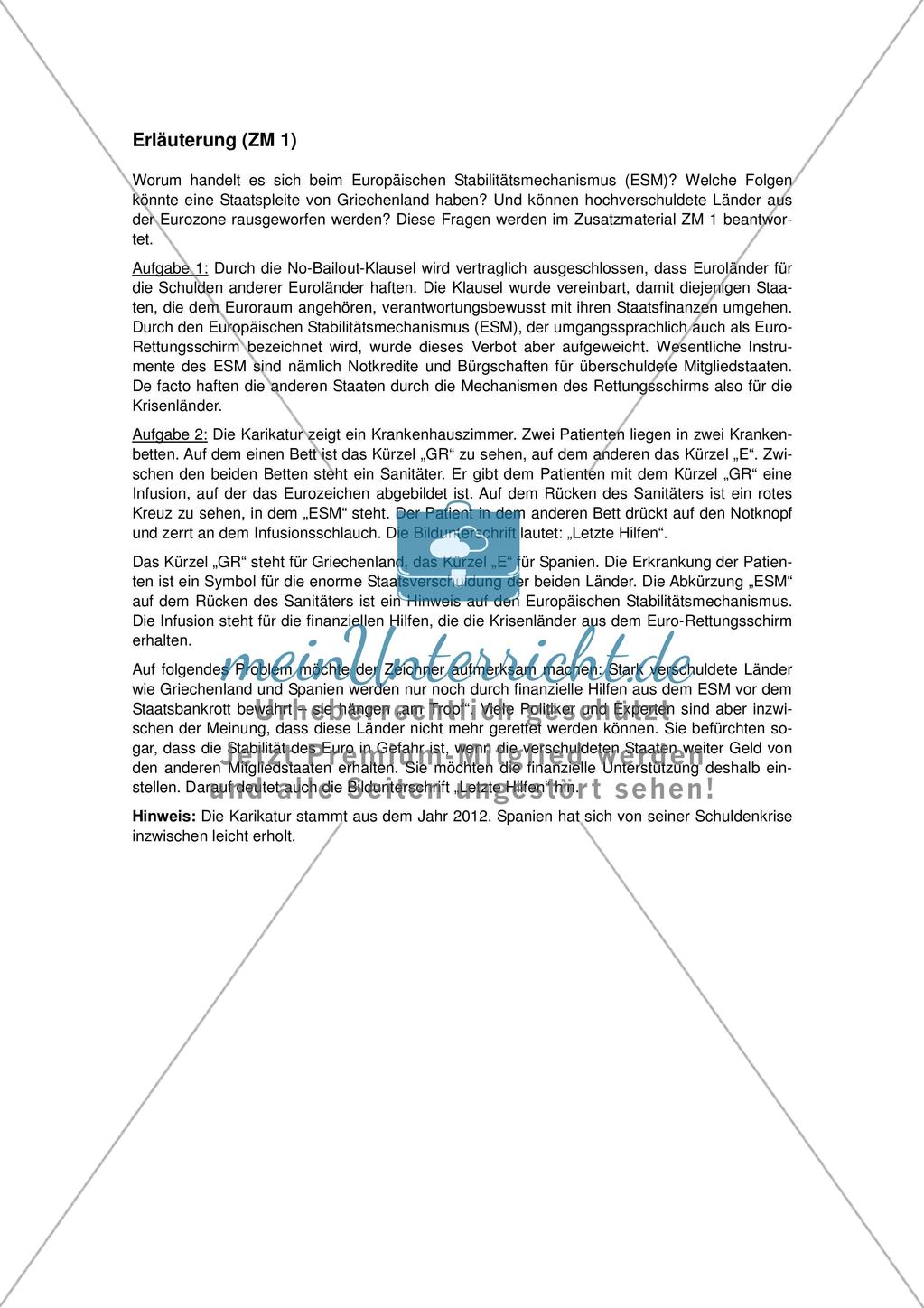 Staatsverschuldung: Vermeidbarkeit und Schuldenbremse Preview 8