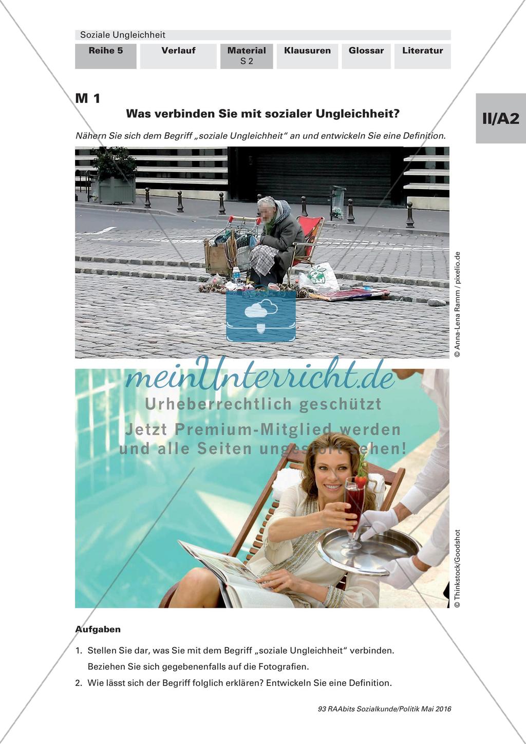 Begriff soziale Ungleichheit Preview 1